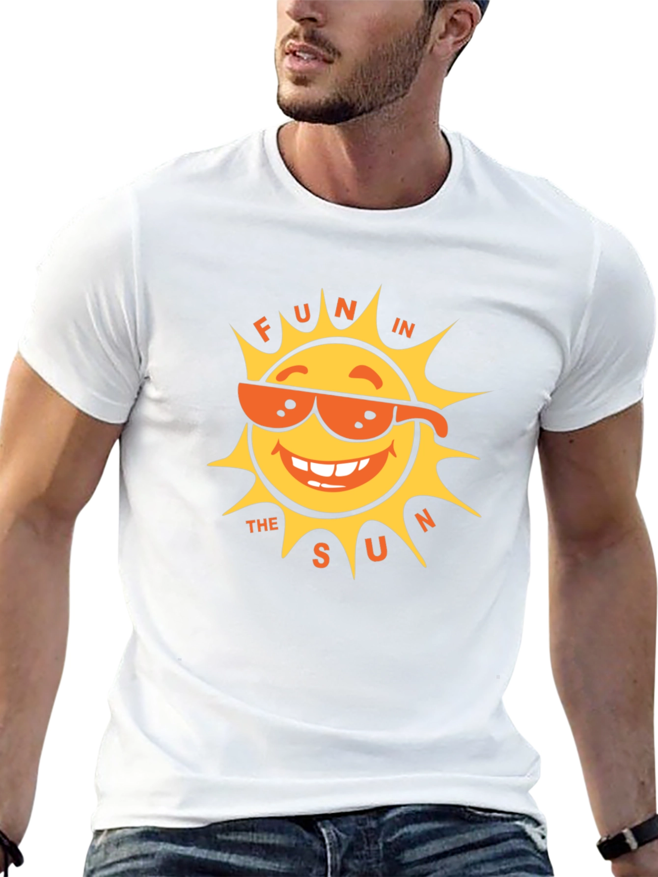 Fun In The Sun Graphic Tee - Black
