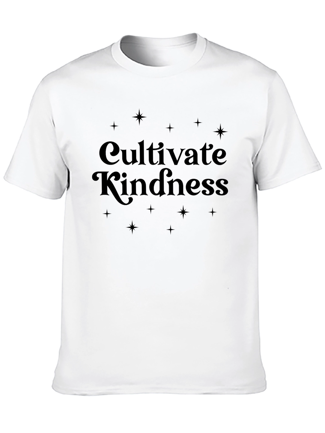 Cultivate Kindness Black Graphic Tee