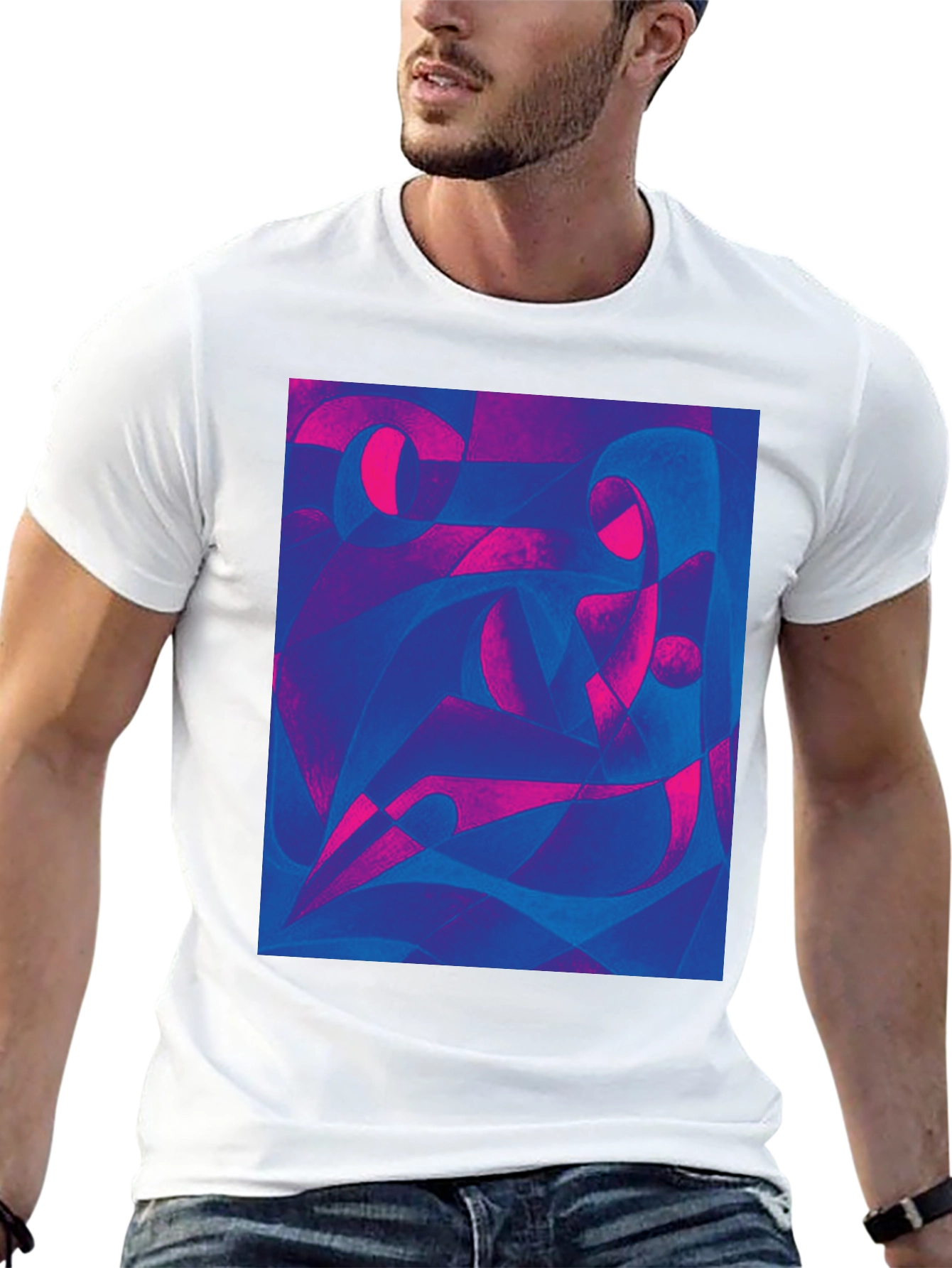 Abstract Art T-Shirt - Bold Graphic Tee