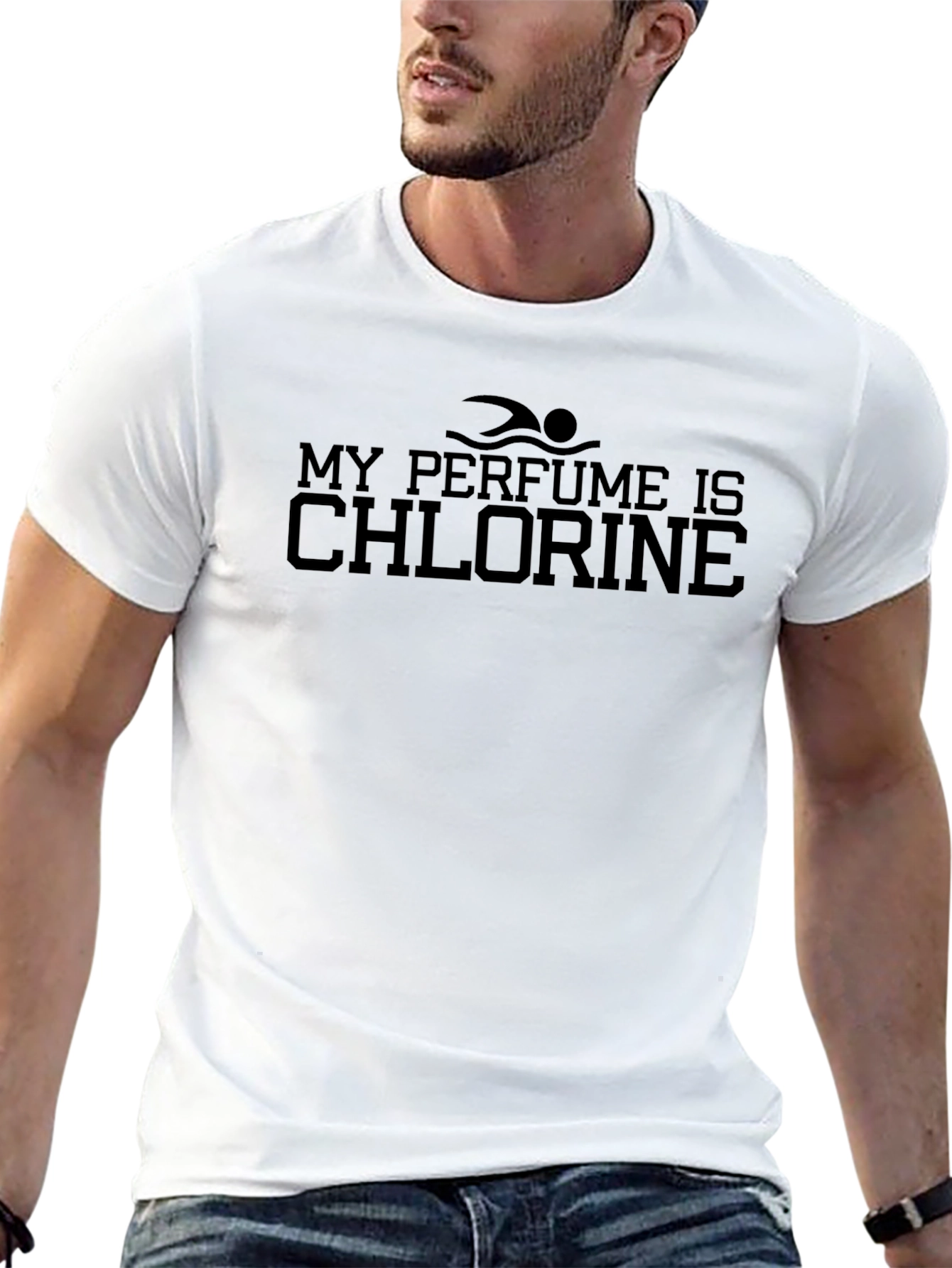 Chlorine Perfume Swimmer T-Shirt
