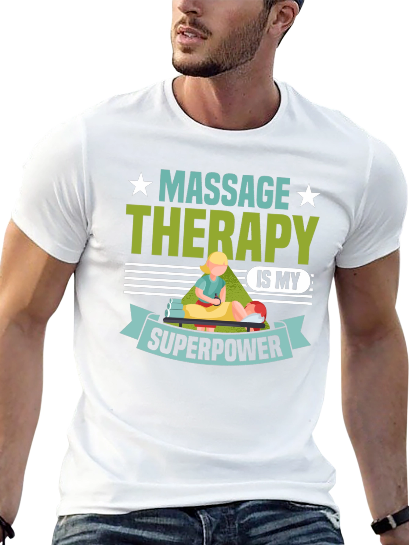 Massage Therapy Superpower T-Shirt