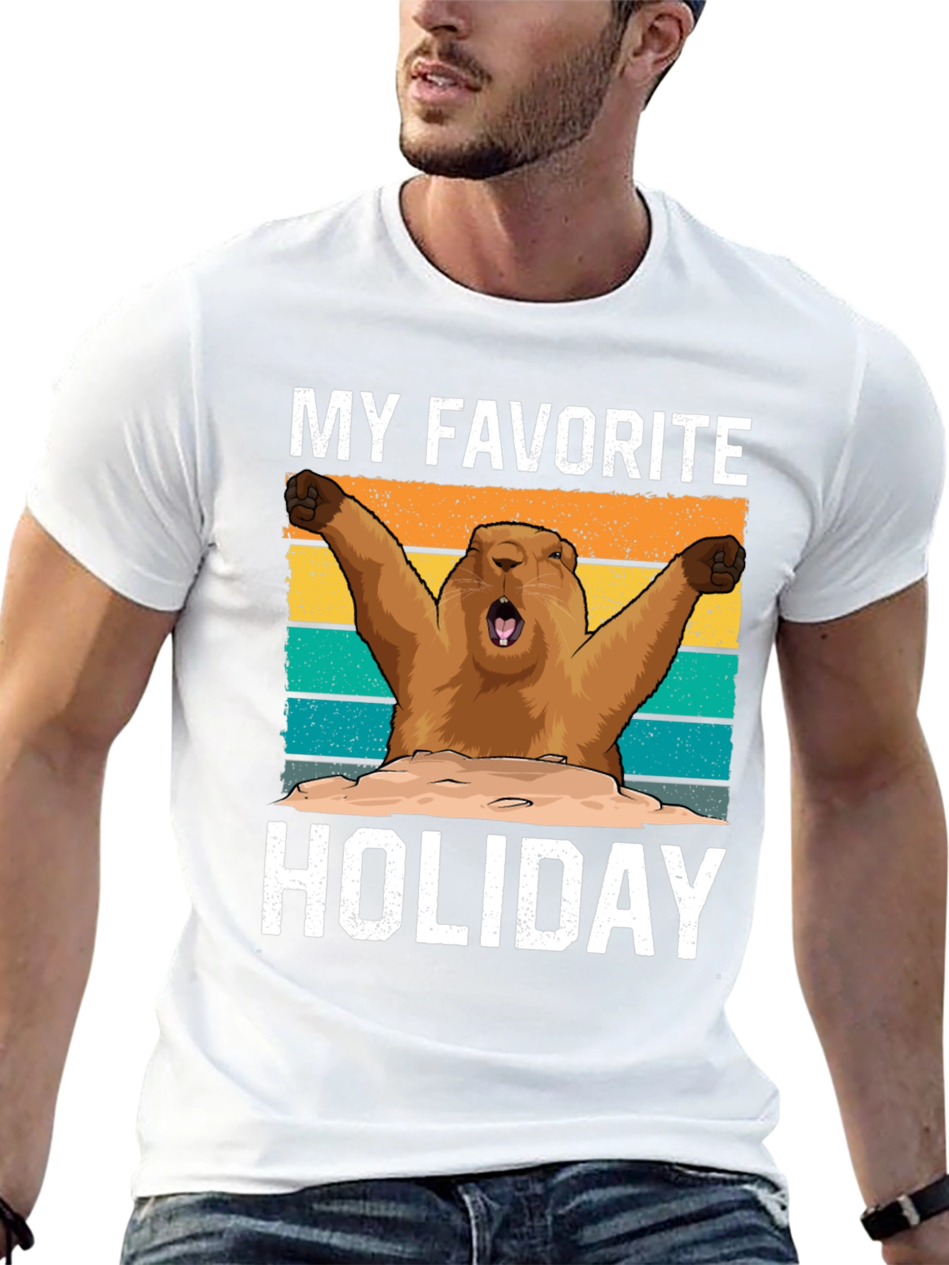 My Favorite Holiday Groundhog Day T-Shirt