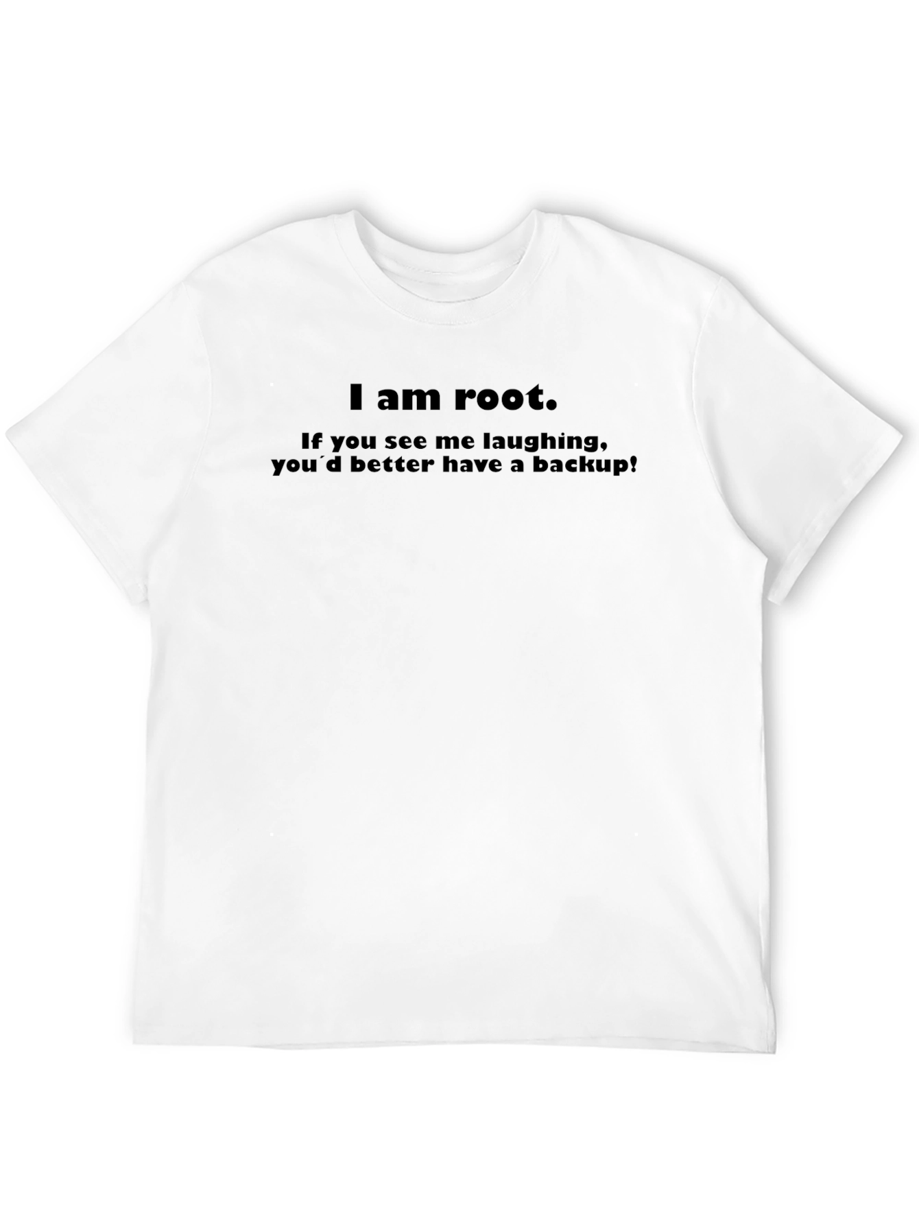 I am Root T-Shirt - Funny Programmer Tee