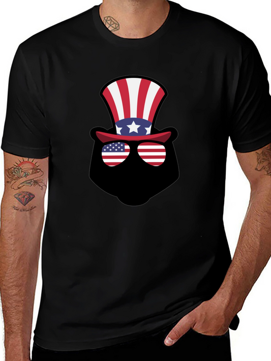 Patriotic Bear Graphic Tee