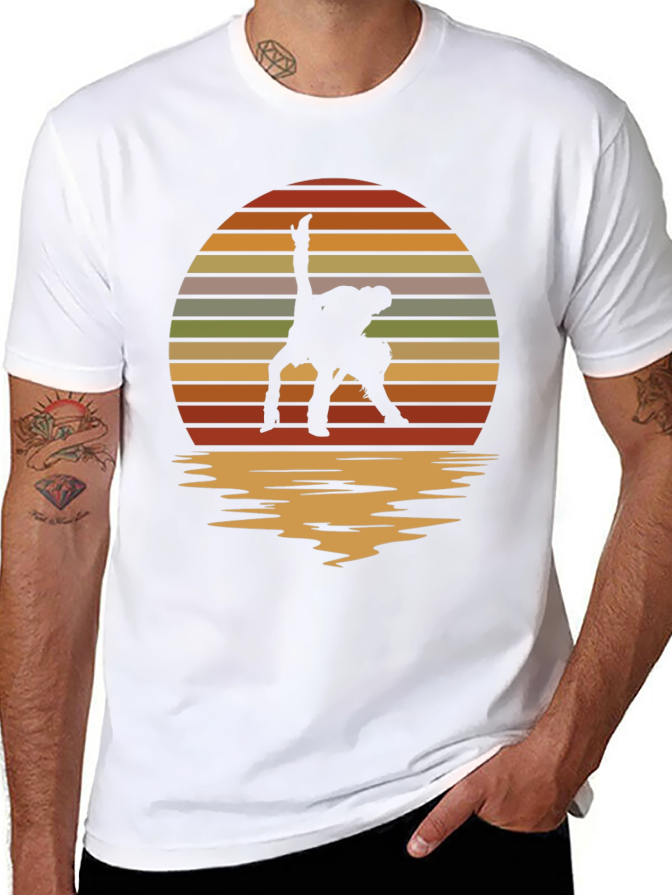 Wrestling Sunset T-Shirt