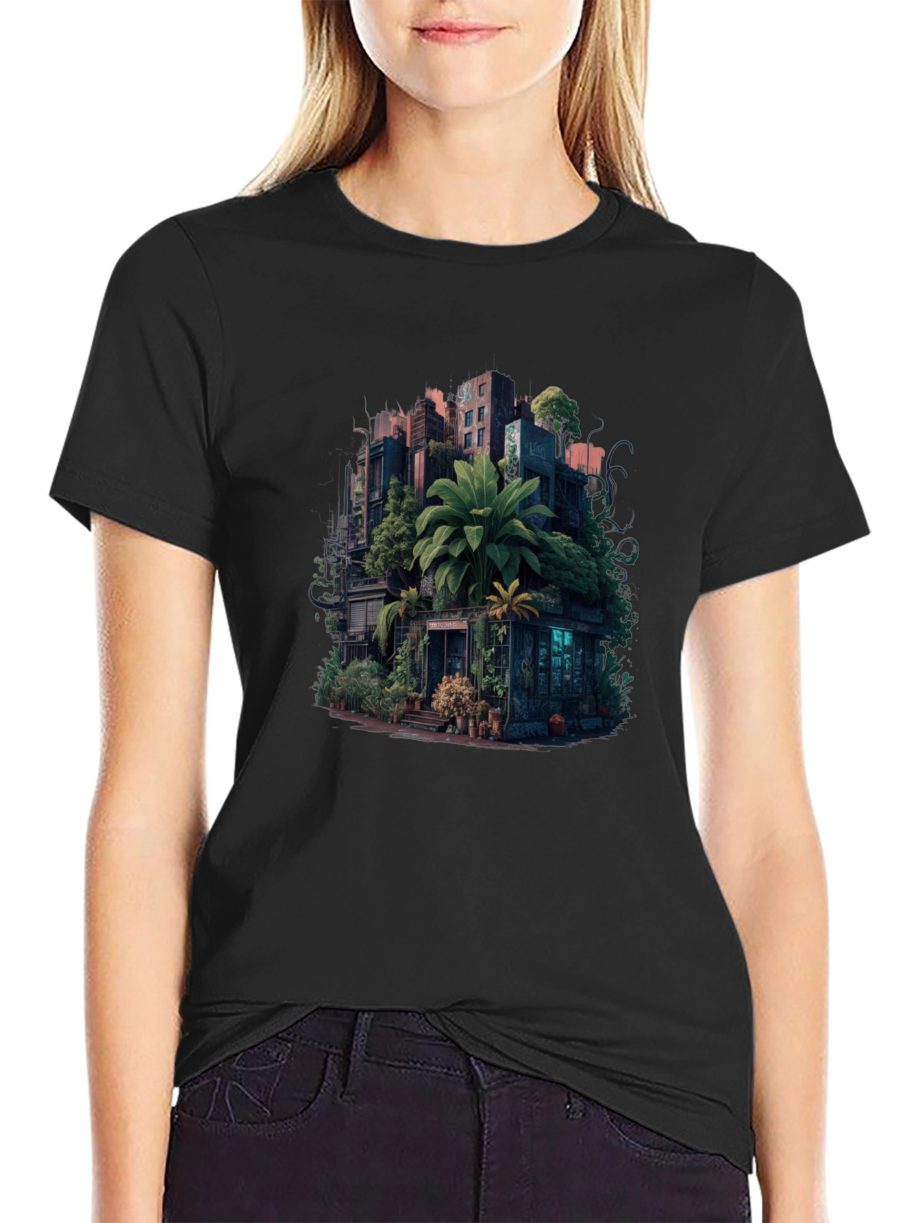 Urban Jungle T-Shirt: City Meets Nature Tee
