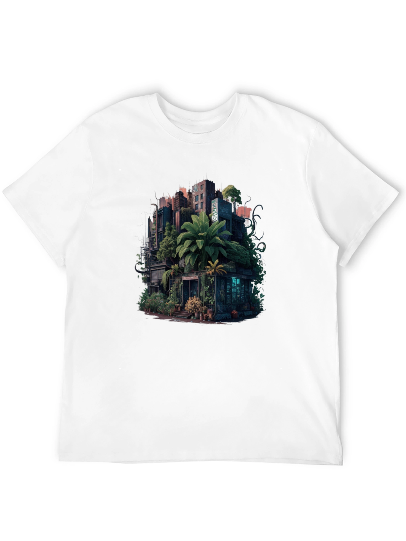 Urban Jungle T-Shirt: City Meets Nature Tee