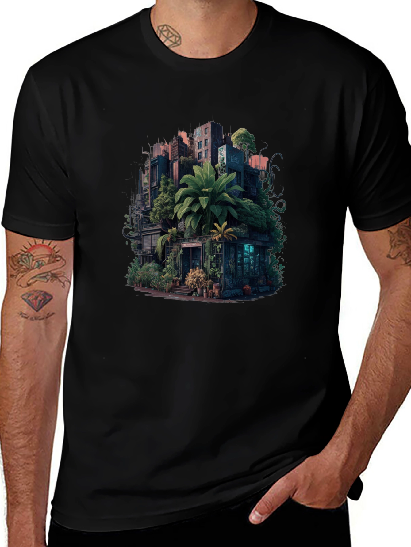 Urban Jungle T-Shirt: City Meets Nature Tee