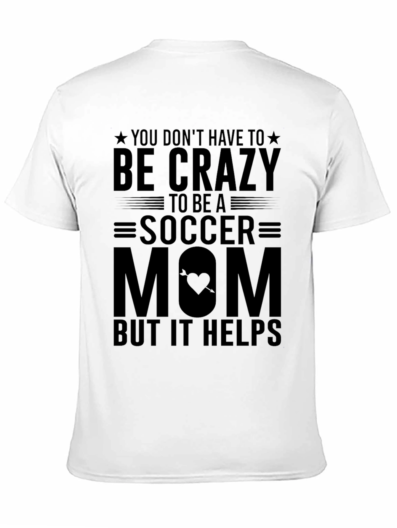 Crazy Soccer Mom Graphic Tee - Soft & Comfy