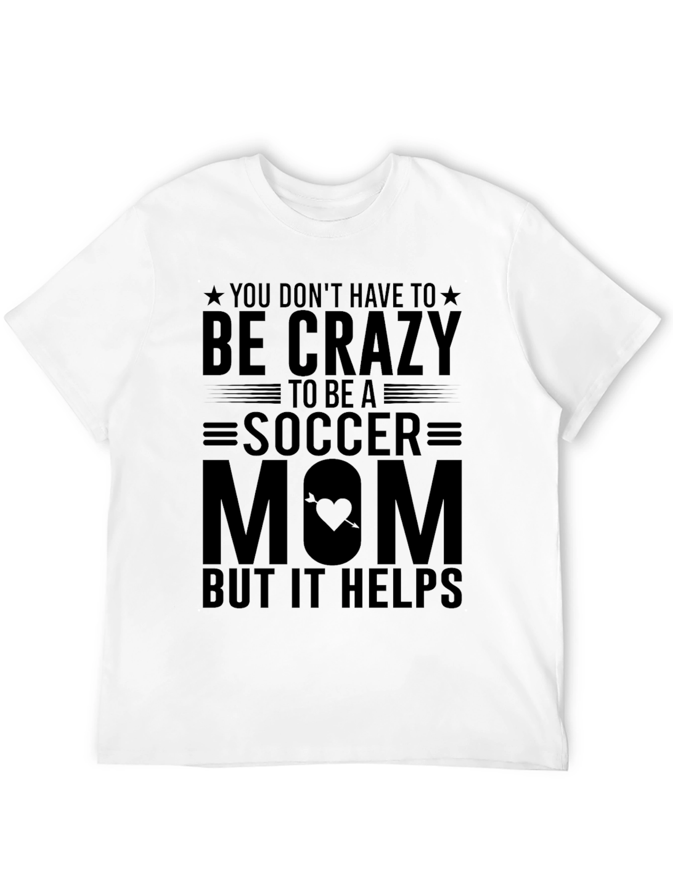 Crazy Soccer Mom Graphic Tee - Soft & Comfy