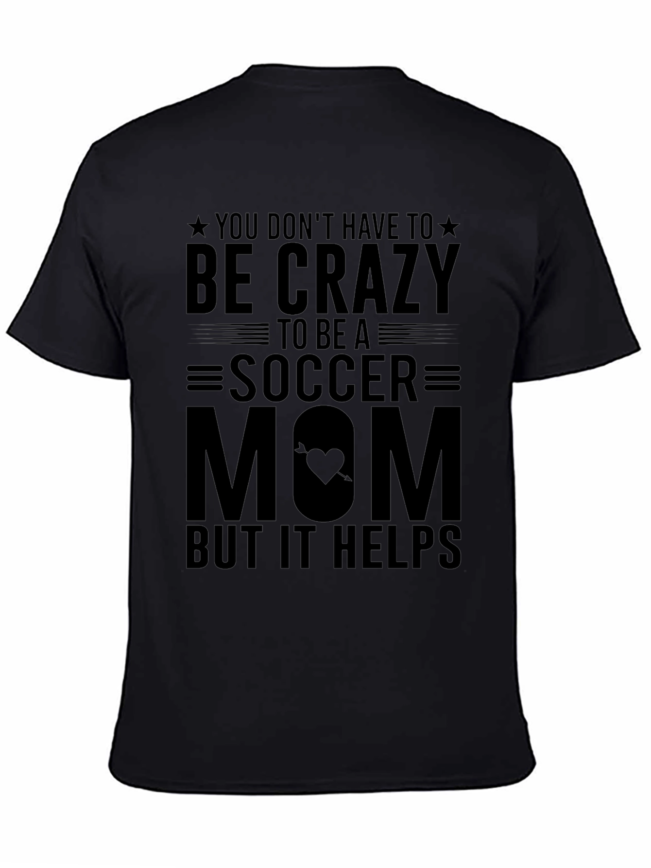 Crazy Soccer Mom Graphic Tee - Soft & Comfy