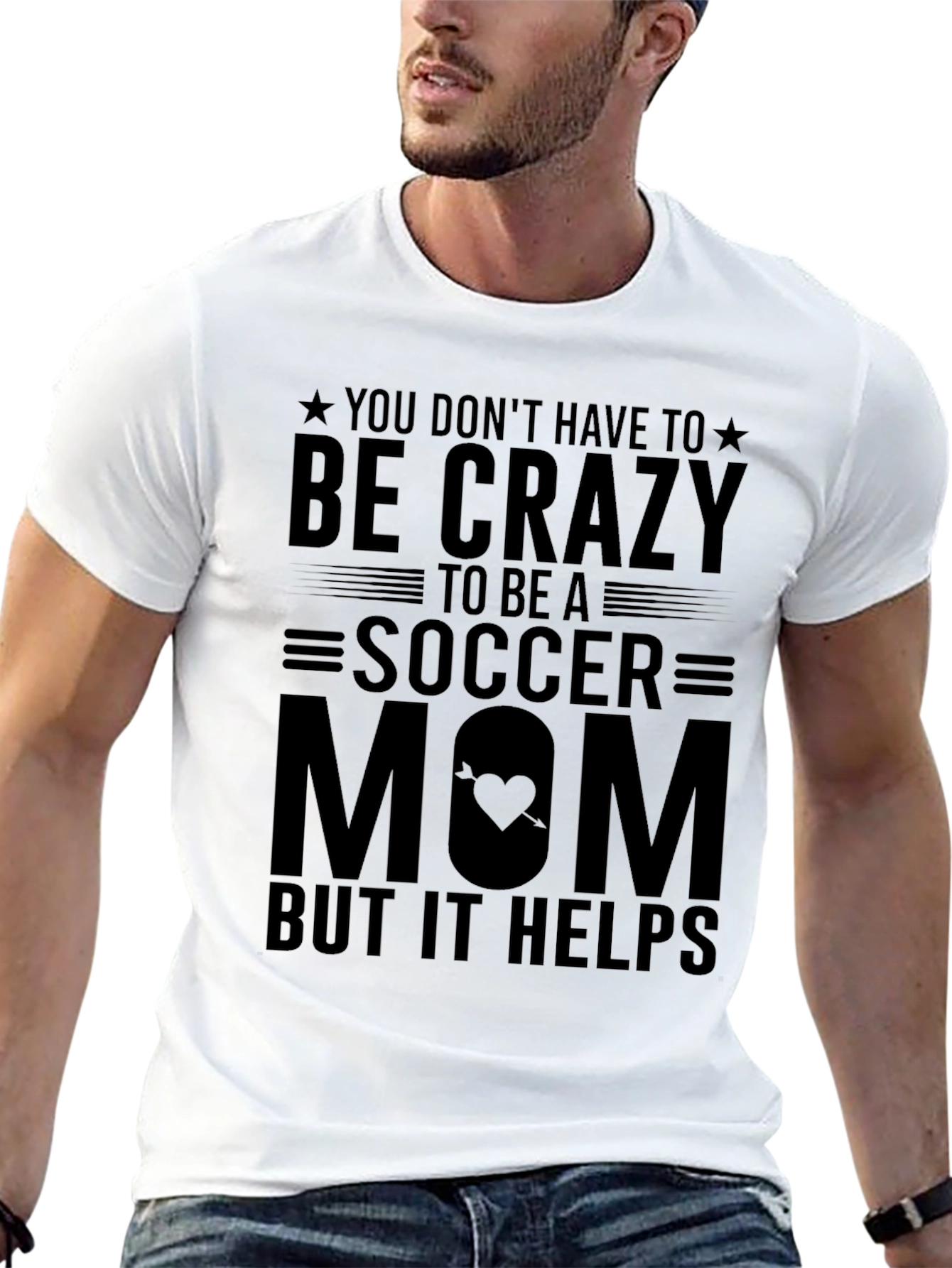 Crazy Soccer Mom Graphic Tee - Soft & Comfy