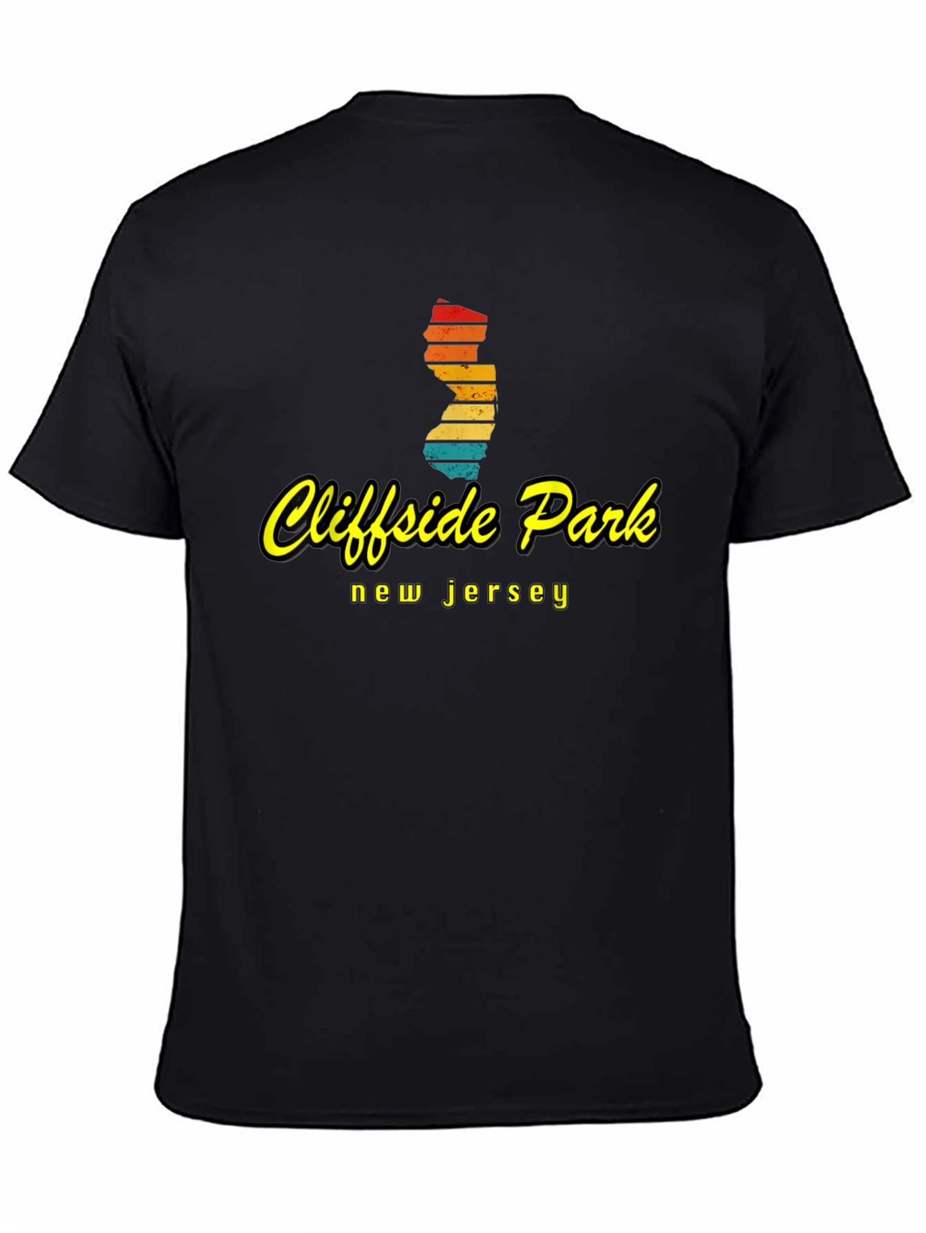 Cliffside Park NJ Retro Graphic T-Shirt