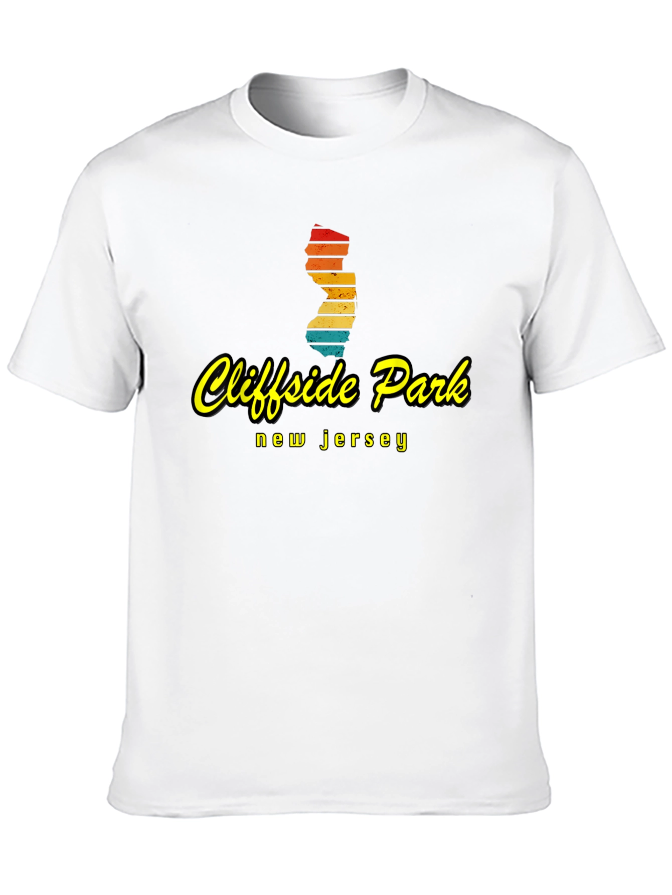 Cliffside Park NJ Retro Graphic T-Shirt