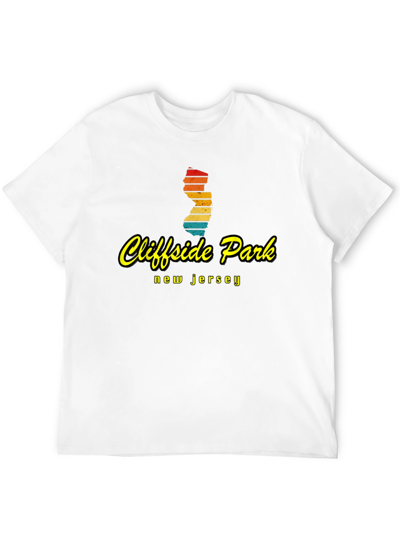 Cliffside Park NJ Retro Graphic T-Shirt