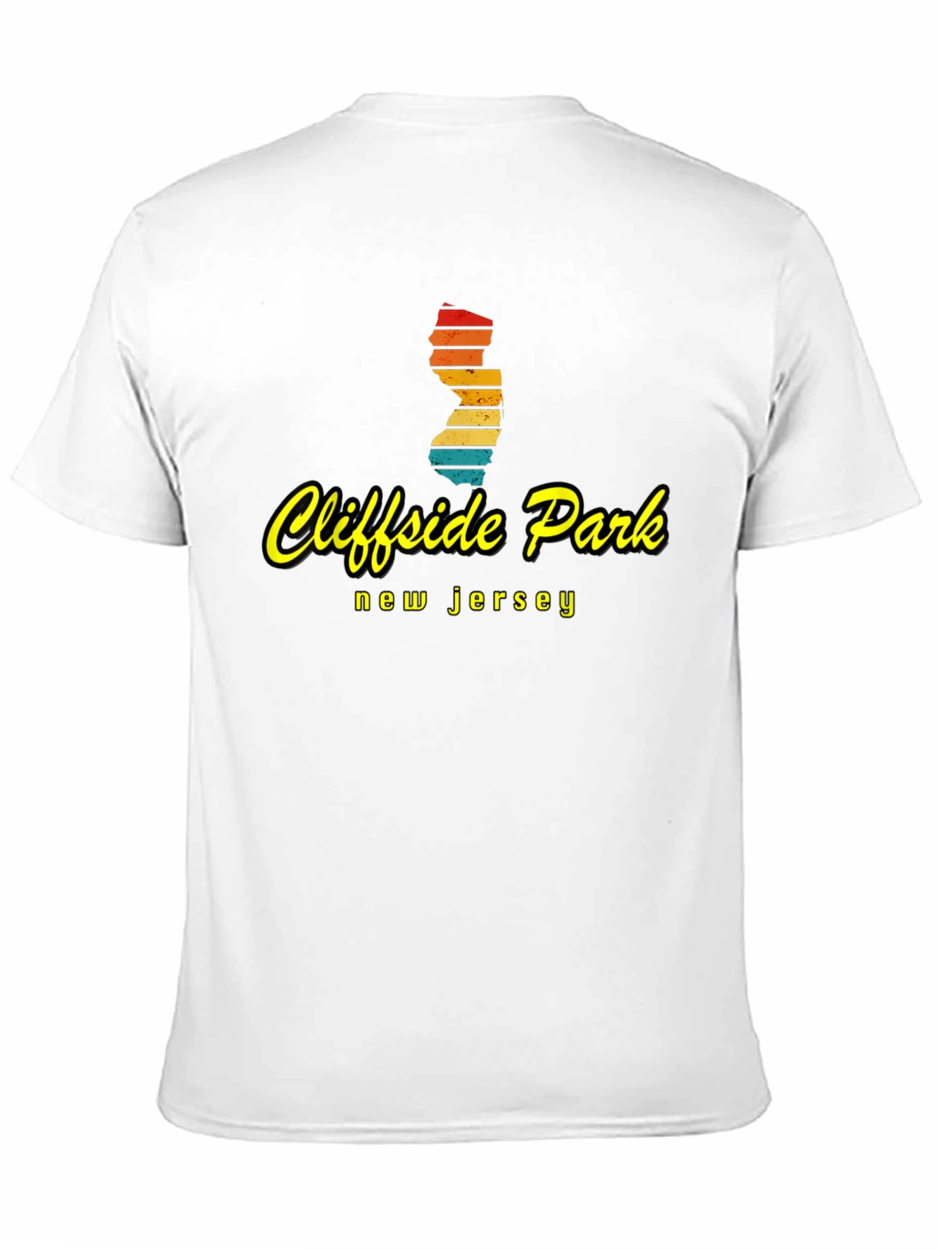 Cliffside Park NJ Retro Graphic T-Shirt