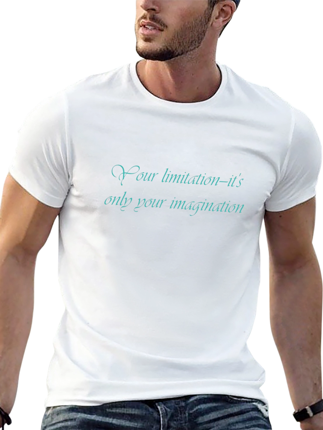 Inspirational Quote Black T-Shirt