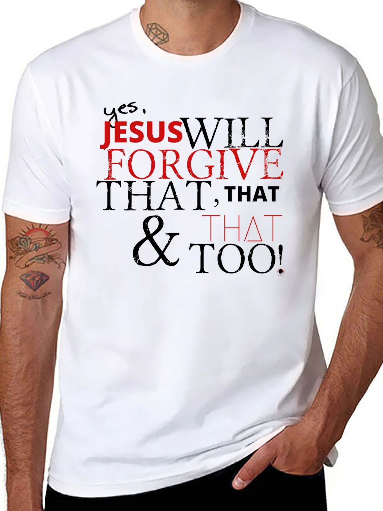 Jesus Will Forgive T-Shirt - Christian Apparel