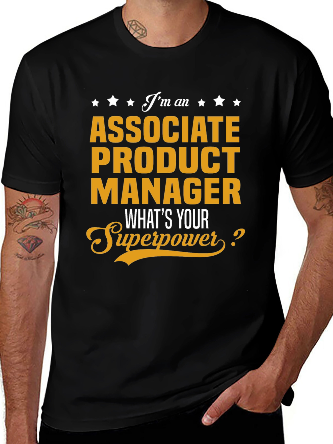 Associate Product Manager Superpower Graphic T-Shirt