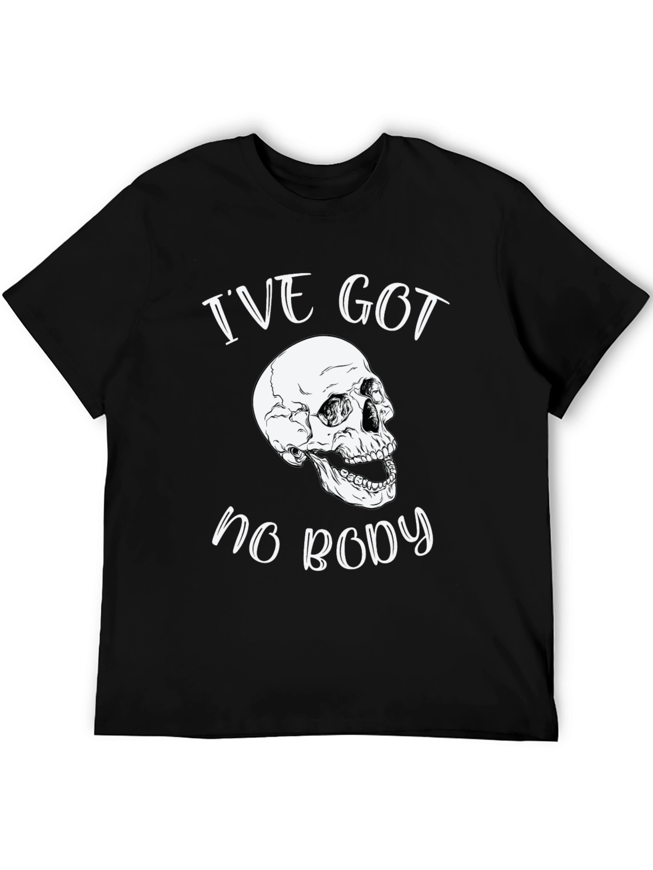 Ive Got No Body Skull Graphic Tee