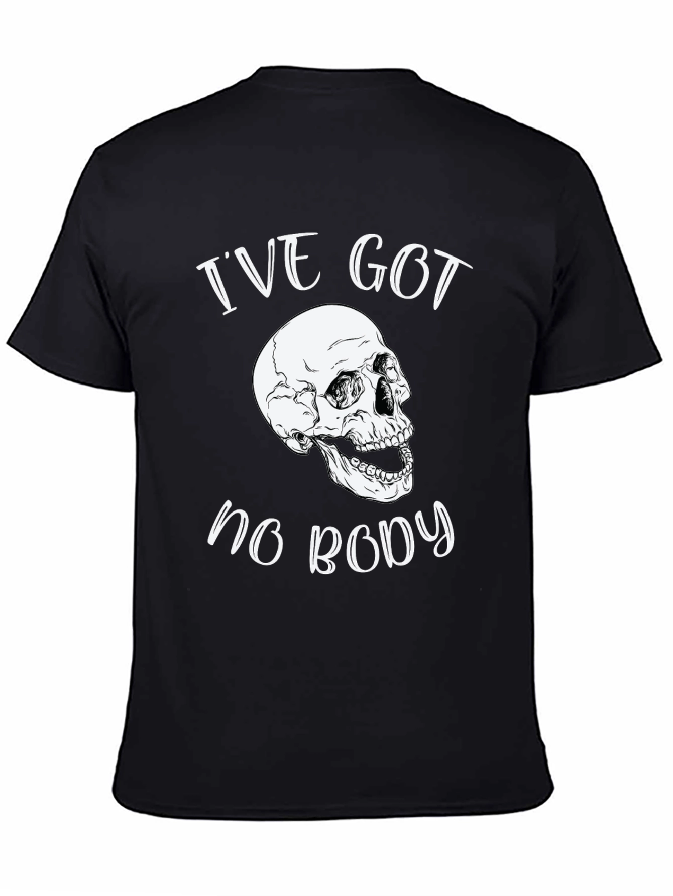 Ive Got No Body Skull Graphic Tee