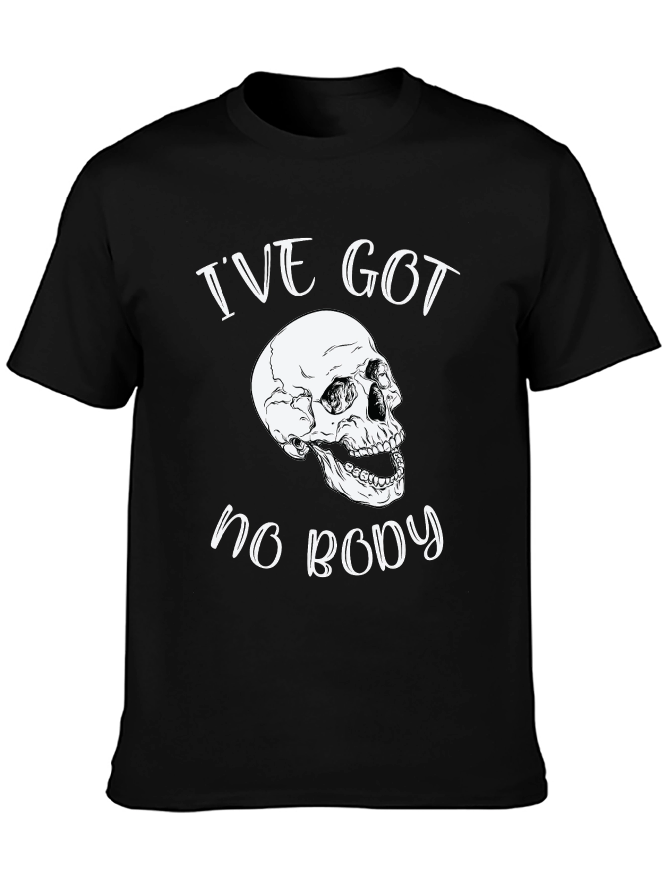 Ive Got No Body Skull Graphic Tee