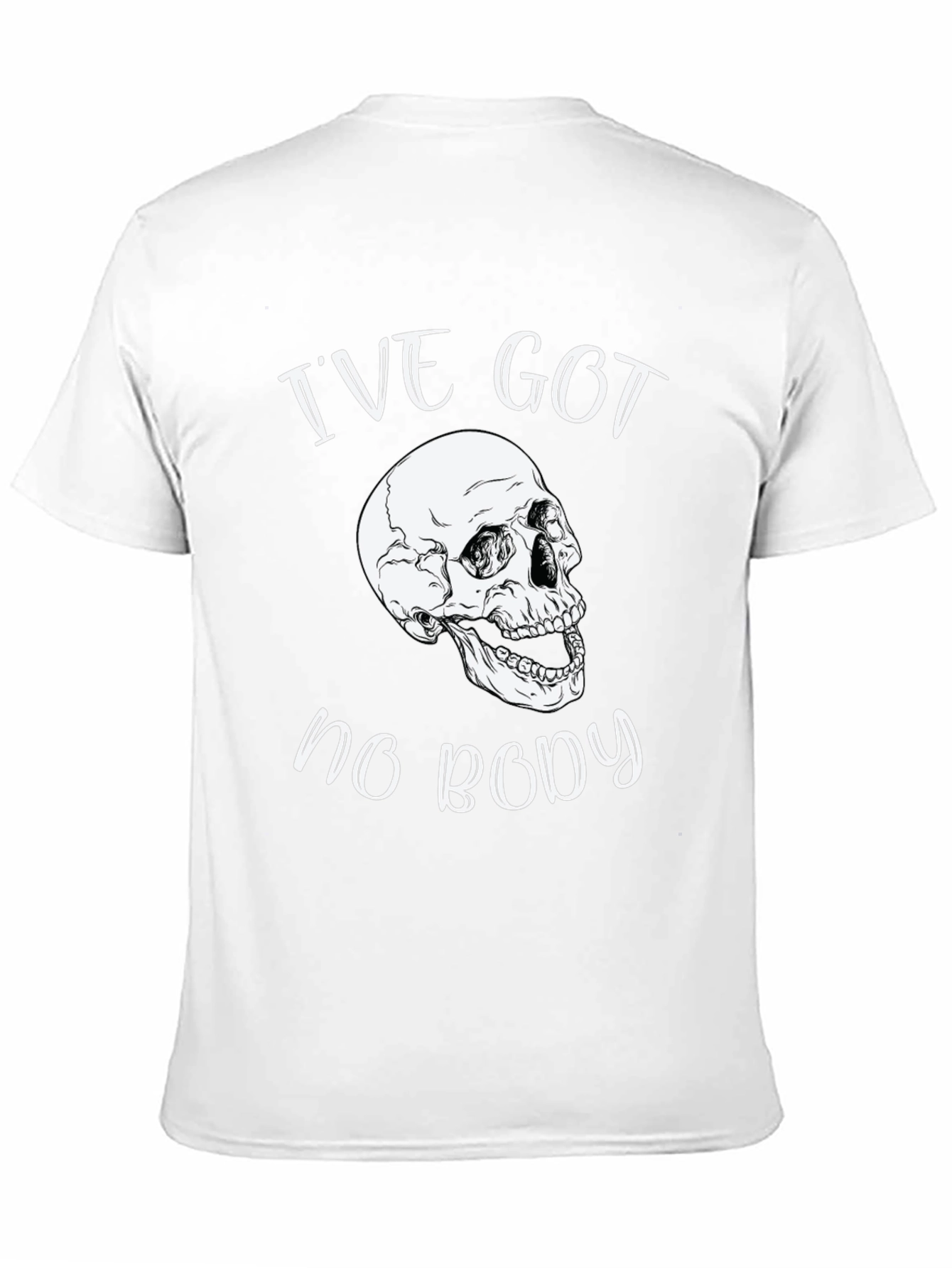 Ive Got No Body Skull Graphic Tee