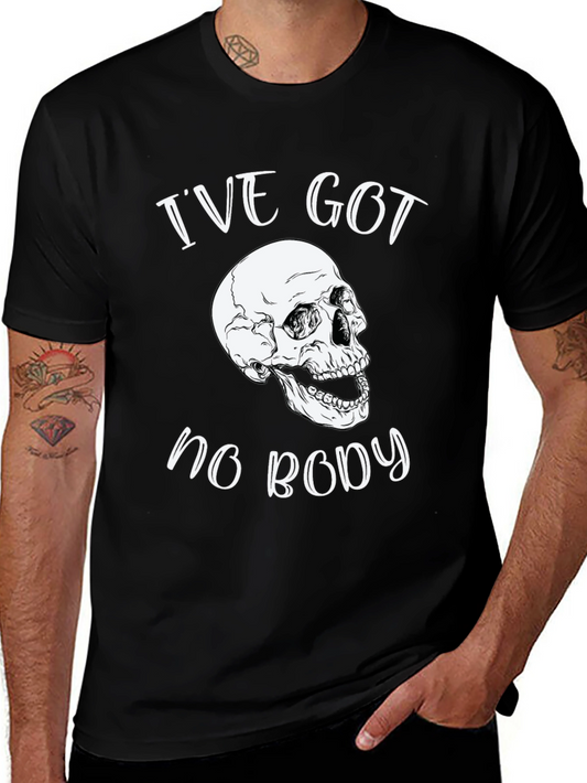 Ive Got No Body Skull Graphic Tee