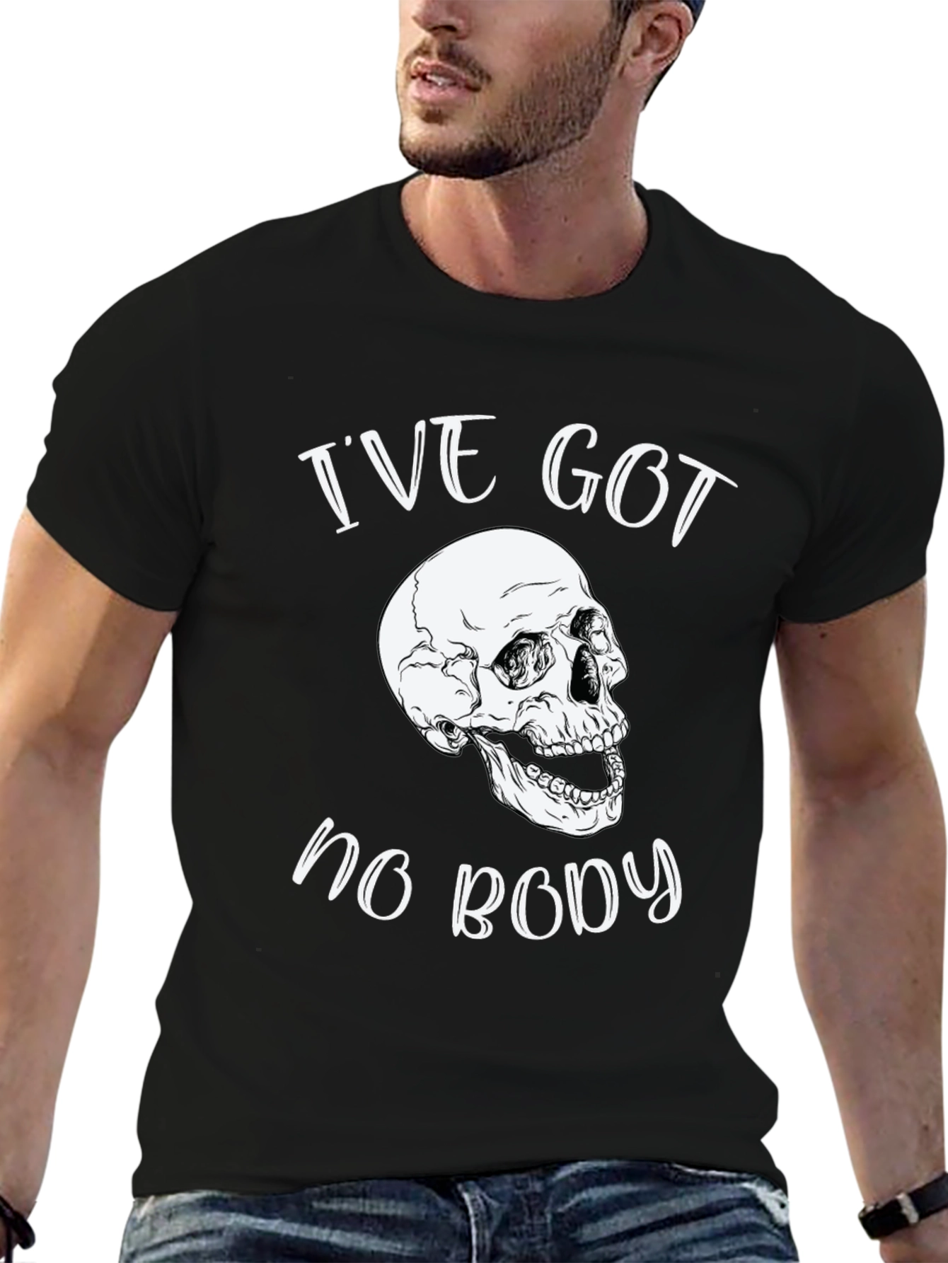 Ive Got No Body Skull Graphic Tee
