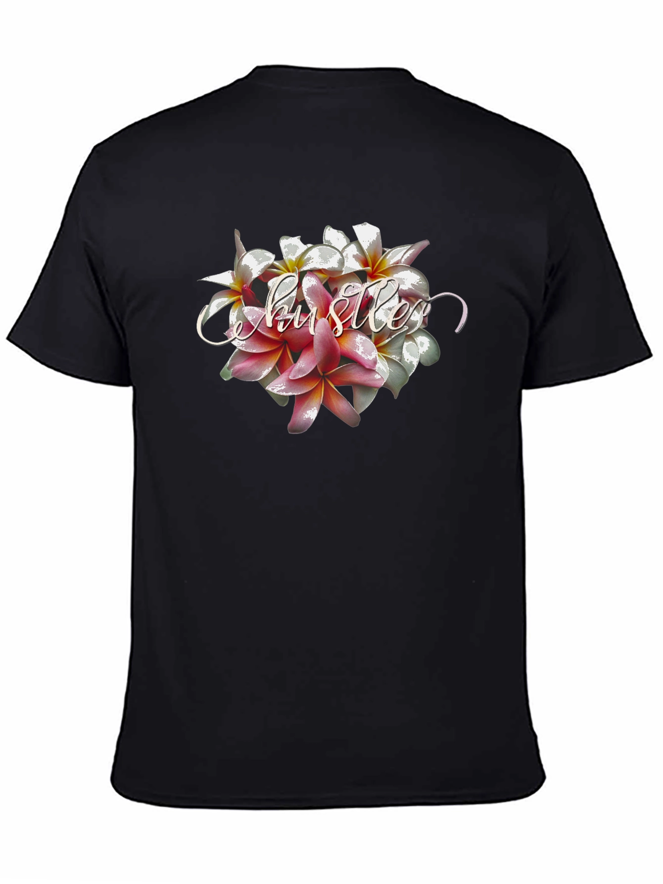 Floral Hustler Tee - Stylish Graphic T-Shirt