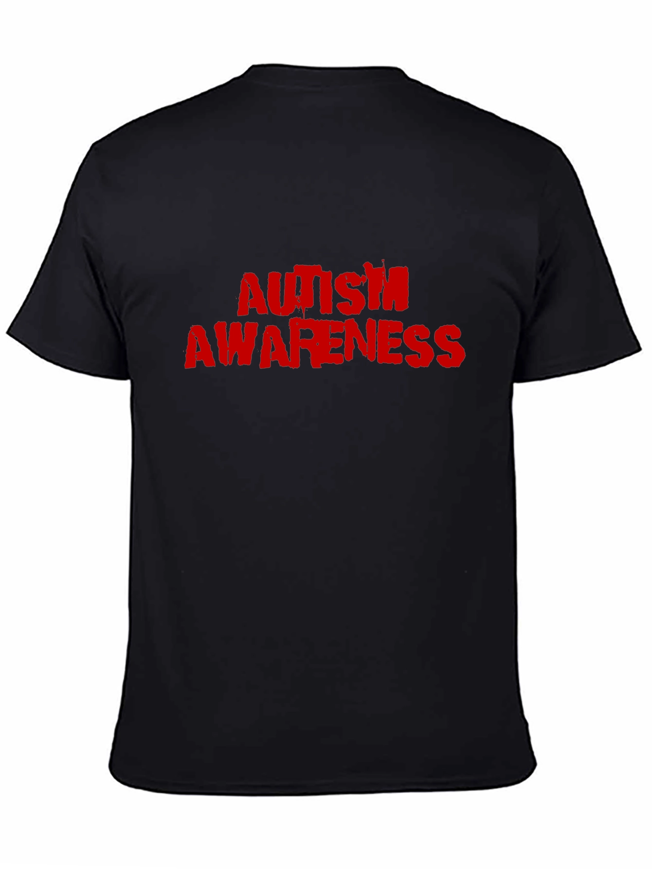 Autism Awareness Graphic T-Shirt - Black