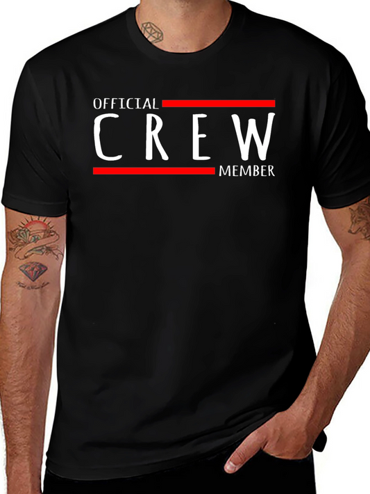 Official Crew Member Graphic T-Shirt