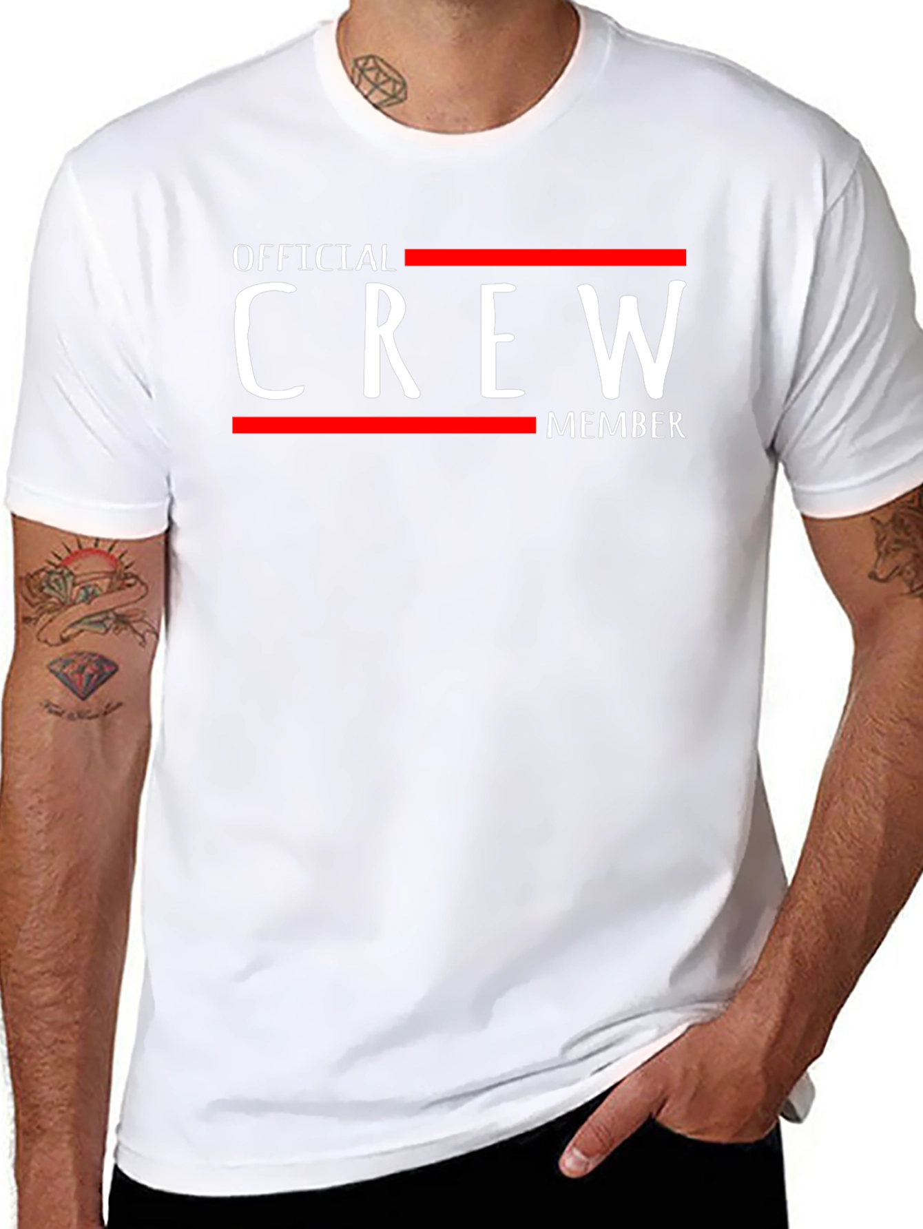 Official Crew Member Graphic T-Shirt