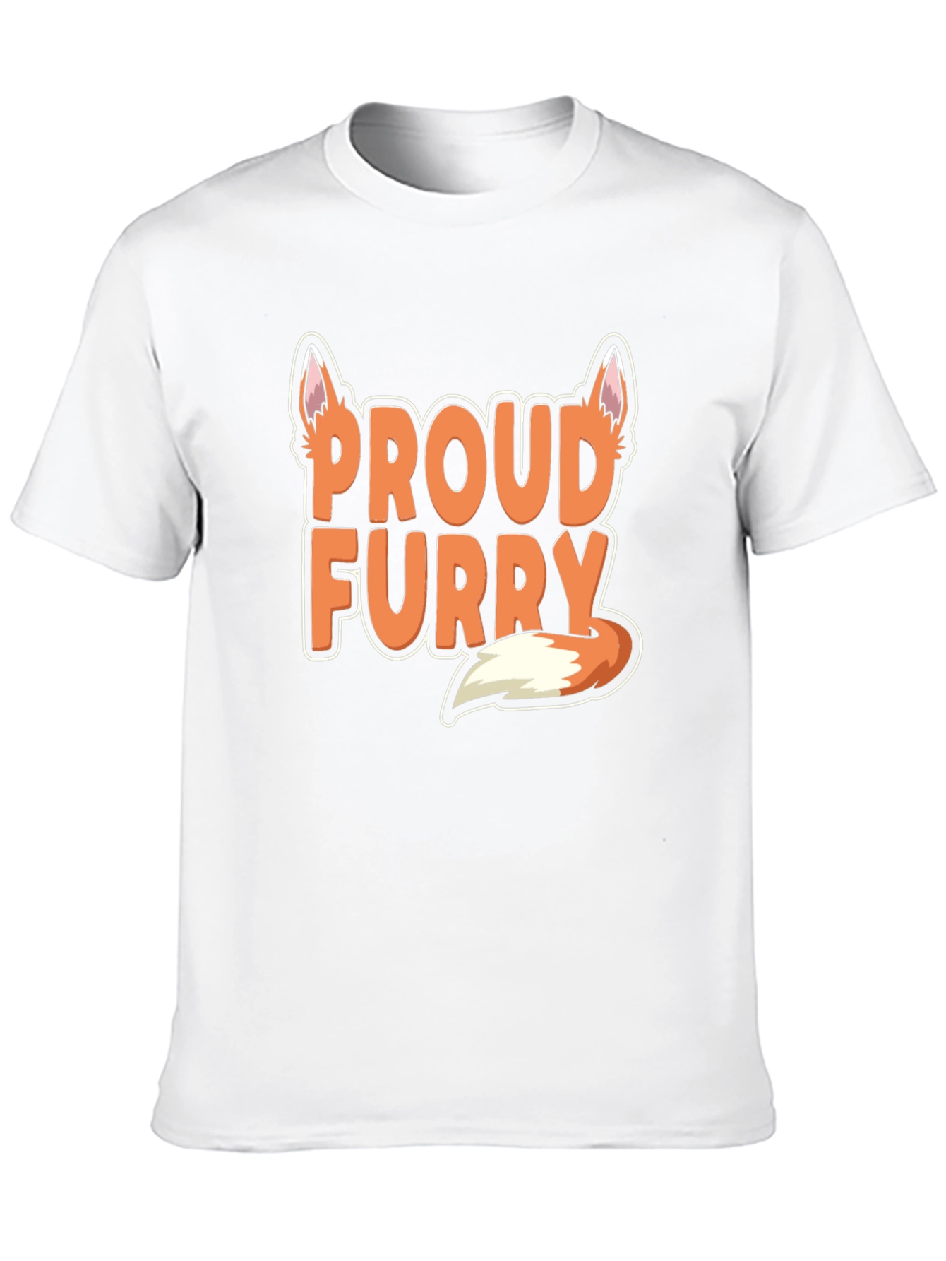 Proud Furry T-Shirt - Black Cotton Blend