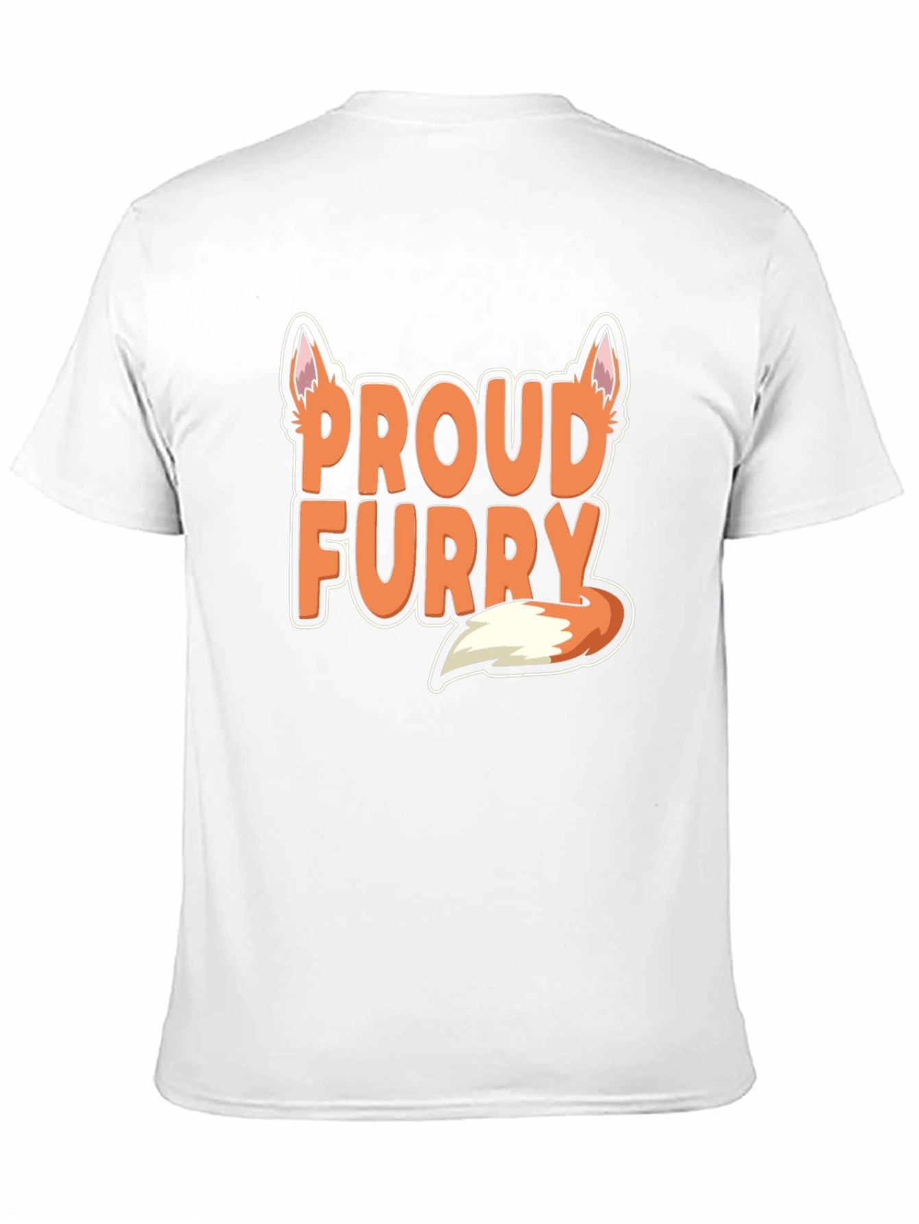 Proud Furry T-Shirt - Black Cotton Blend