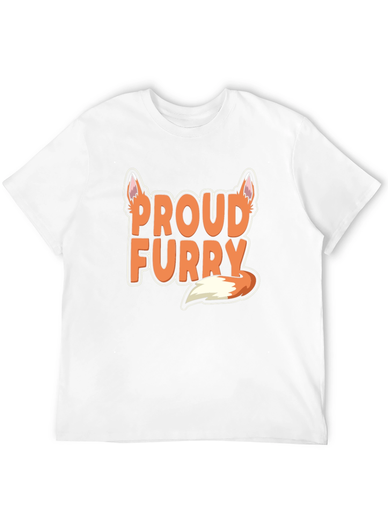 Proud Furry T-Shirt - Black Cotton Blend