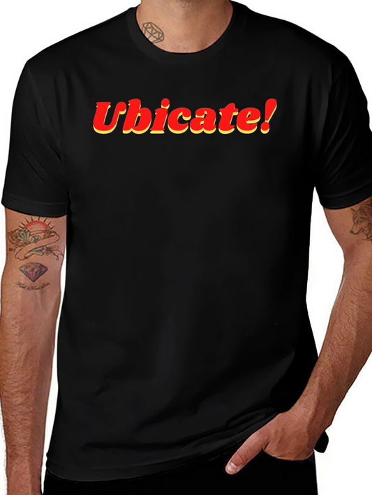 Ubicate! Black Graphic T-Shirt