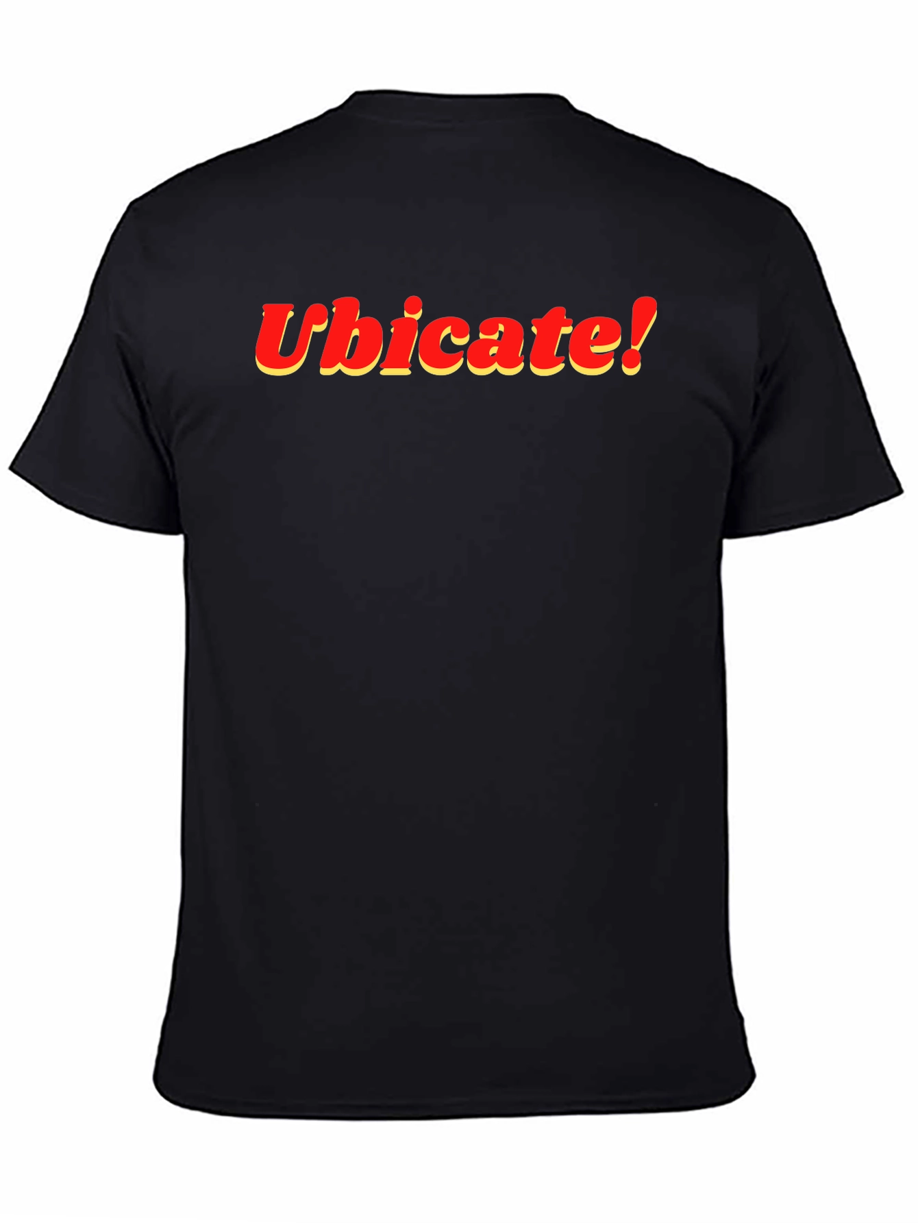 Ubicate! Black Graphic T-Shirt