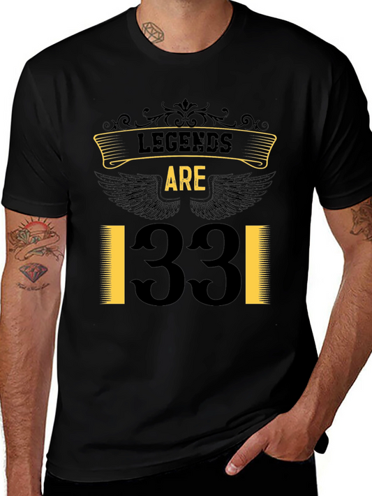 Legends Are 33 Birthday T-Shirt