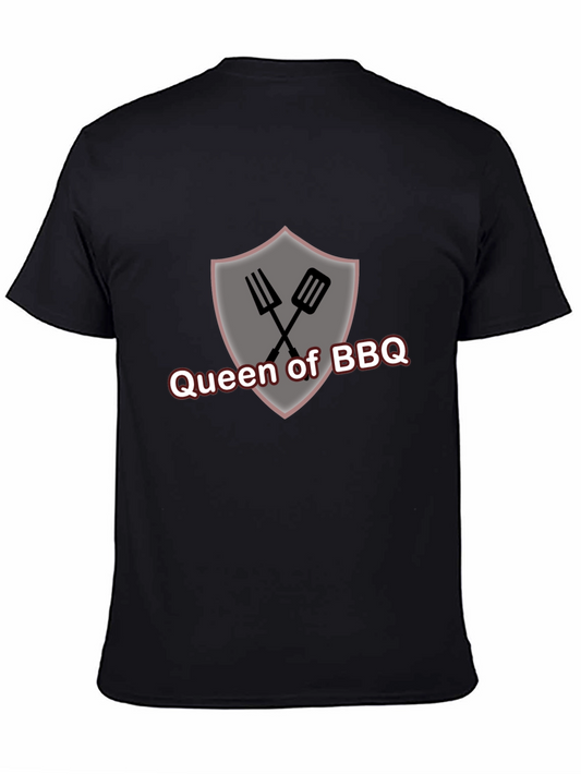 Queen of BBQ T-Shirt - Grilling Gift for Her