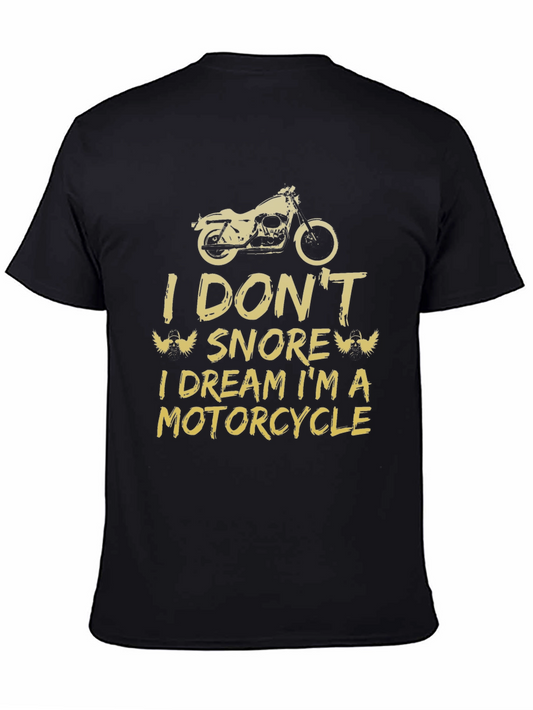 Motorcycle Dreamer Black T-Shirt