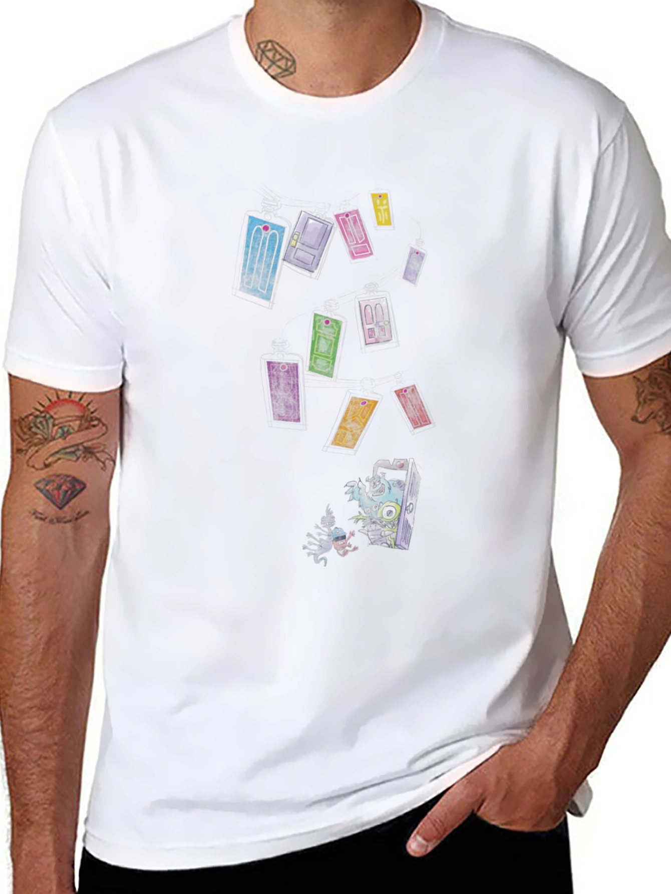 Doors T-Shirt - Mens Black Graphic Tee