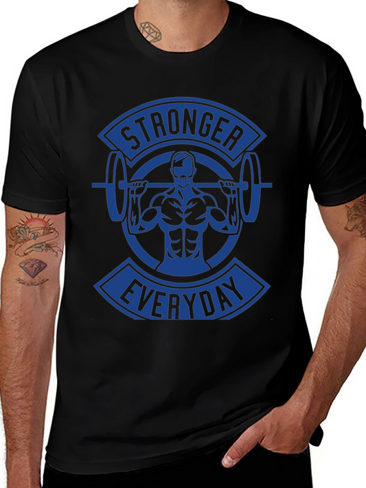 Stronger Everyday Graphic Tee - Gym & Fitness Shirt