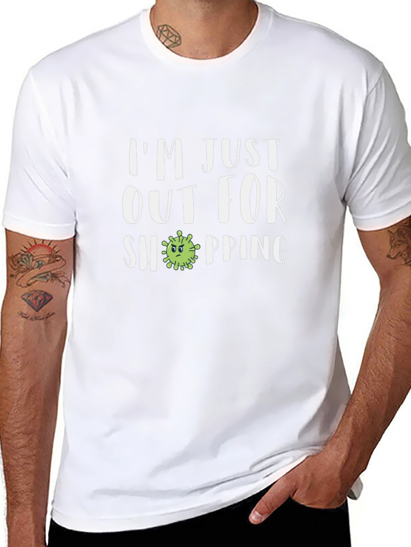 Funny Pandemic Shopping T-Shirt
