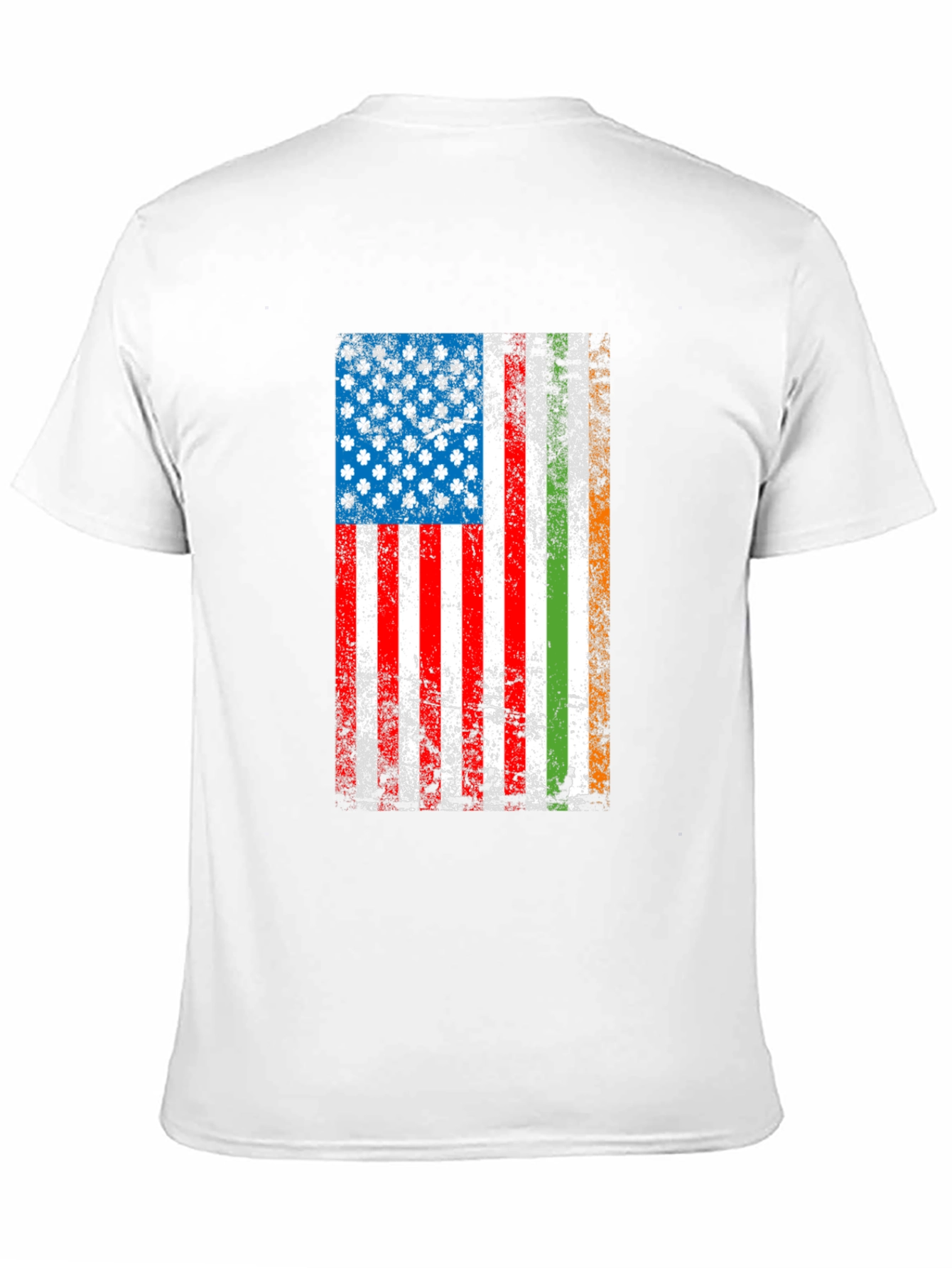 Irish American Flag Graphic Tee