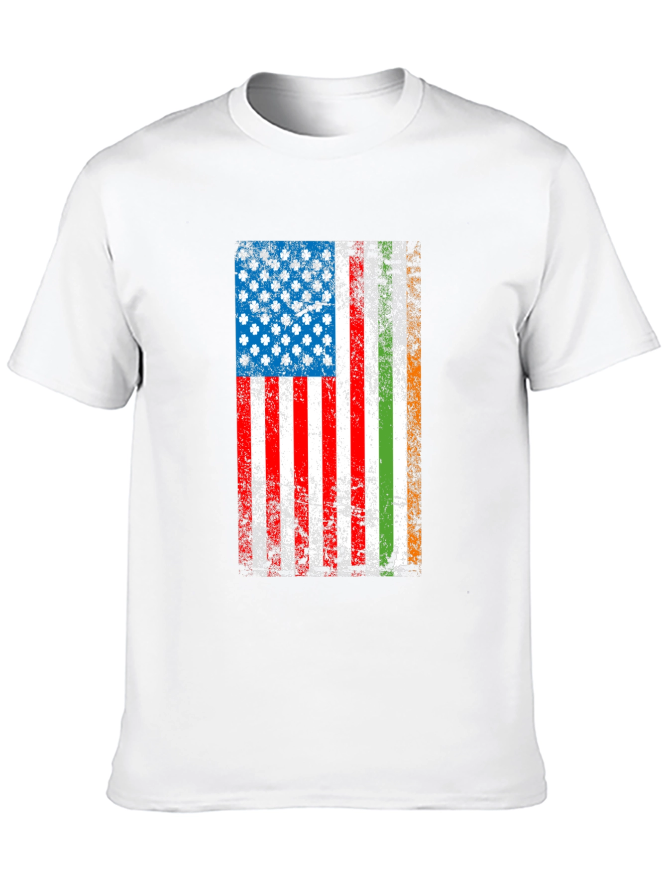 Irish American Flag Graphic Tee