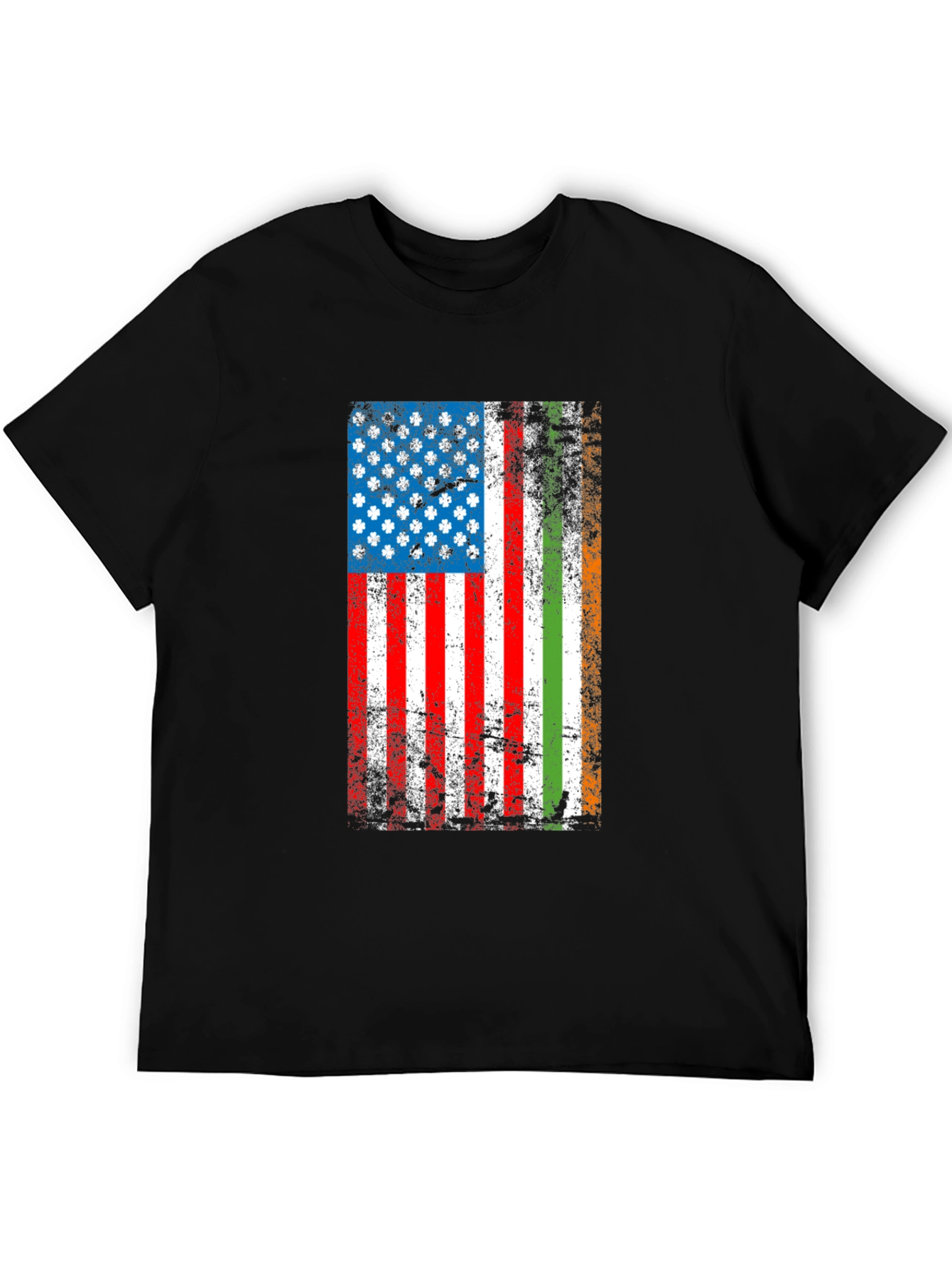 Irish American Flag Graphic Tee