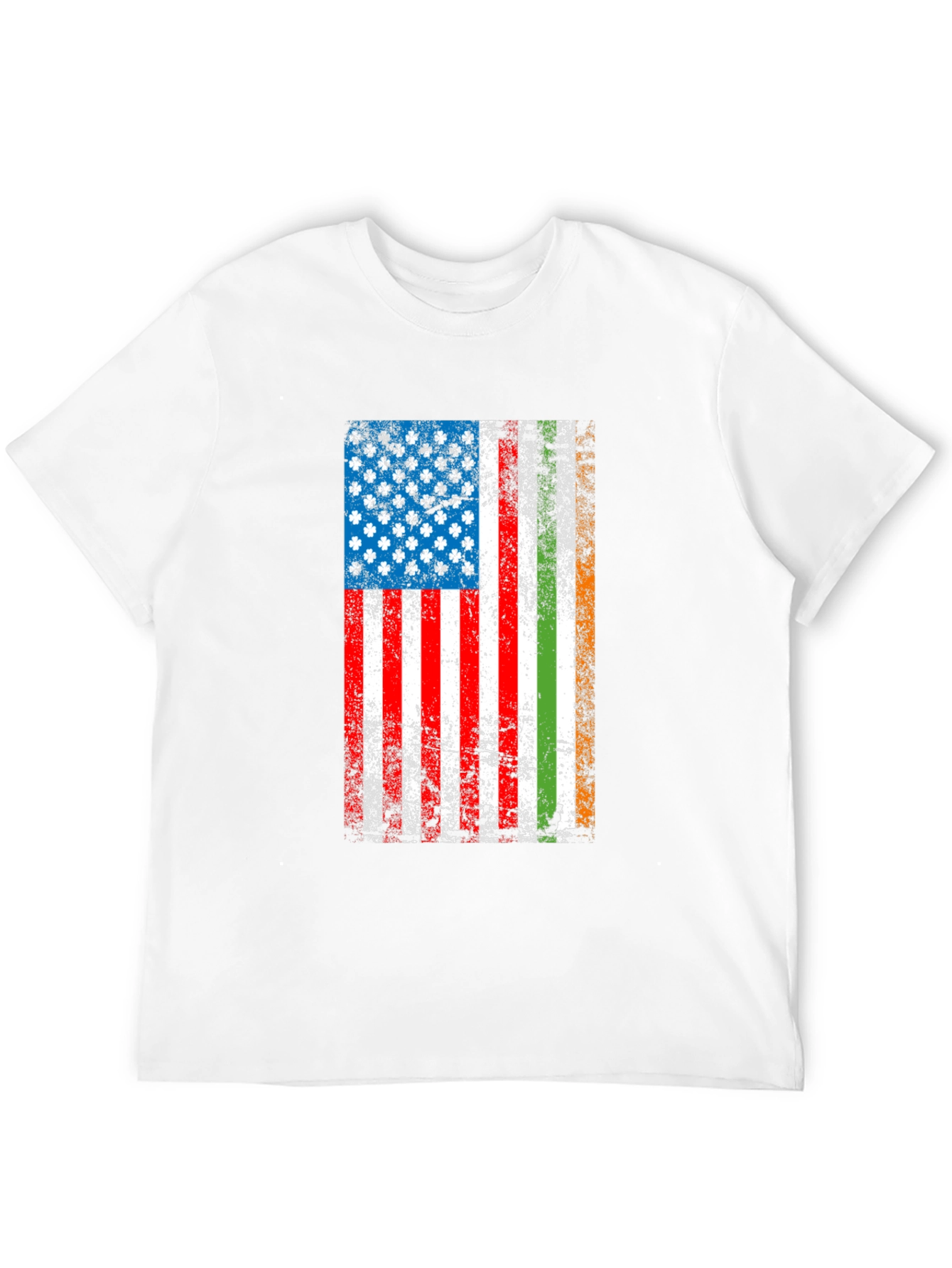 Irish American Flag Graphic Tee
