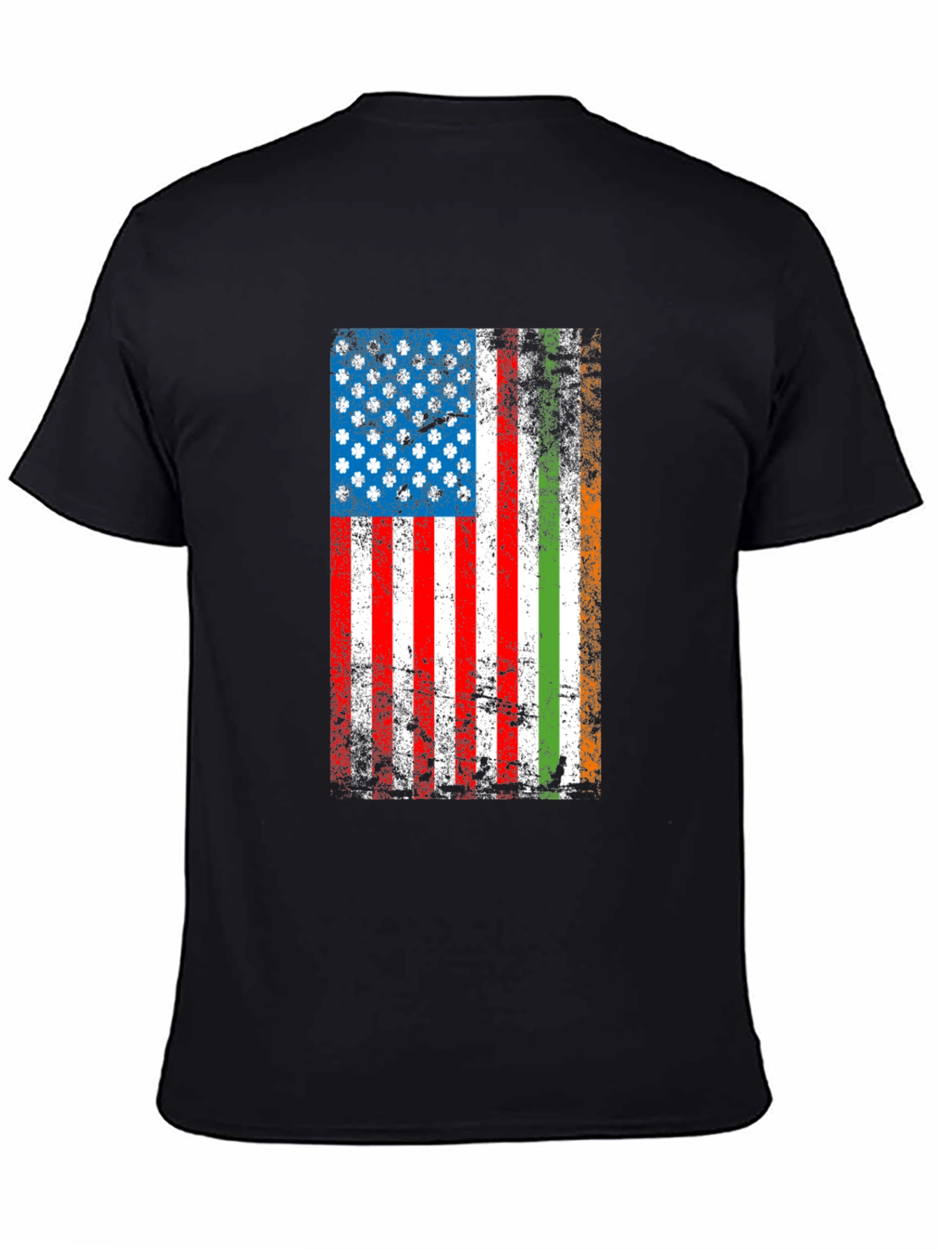 Irish American Flag Graphic Tee