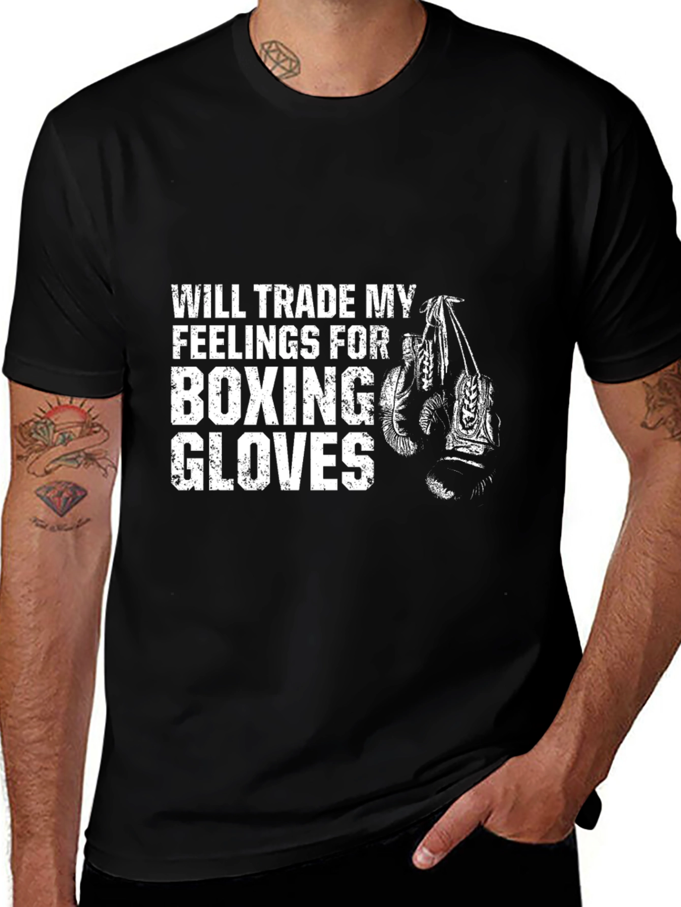 Boxing Gloves Graphic T-Shirt
